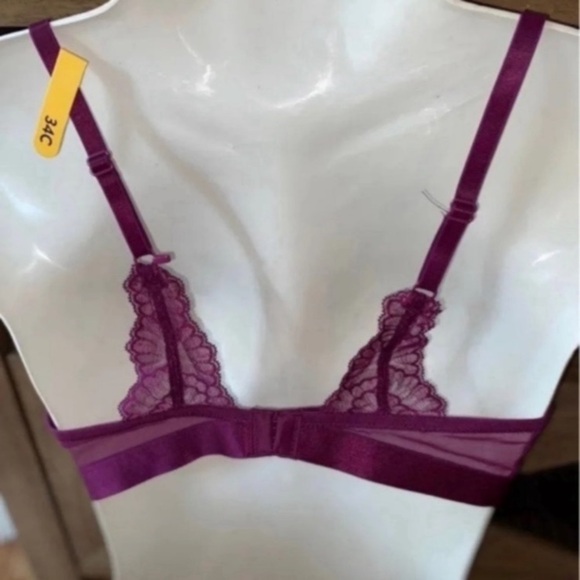 Maidenform Self Expressions Lace Underwire J Hook Convertible Bra 34c - Picture 6 of 11